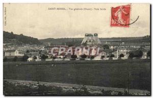 Old Postcard Saint Mihiel Vue Generale Way Ferree