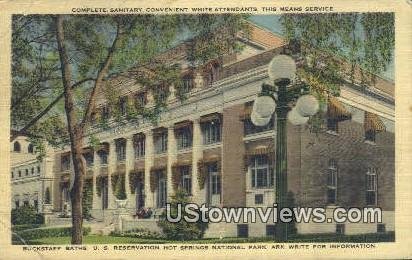 Buckstaff Baths, US Reservation - Hot Springs National Park, Arkansas AR