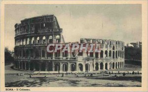 Old Postcard Roma Il Colosseo