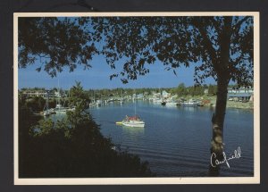 Canada Ontario Aerial View TOBERMORY A Picturesque Village ~ Cont'l