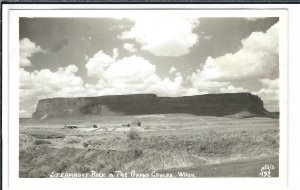 RPPC: Steamboat Rock, Grand Coulee, Washington, mint, Ellis #492 (PC1305)