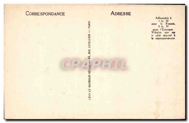 Old Postcard Bourges Palais Jacques Coeur Chimney of the Guard Room