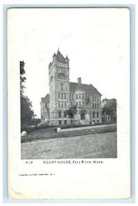 c1905 Court House Fall River Massachusetts MA Unposted Antique Postcard