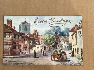 Tuck 7622 Dorchester England Oilette signed HB Wimbush Grade 4