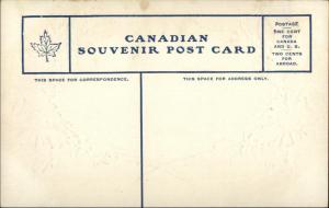 Digby Nova Scotia Wild Rose Border From Hill-Top c1910 Postcard