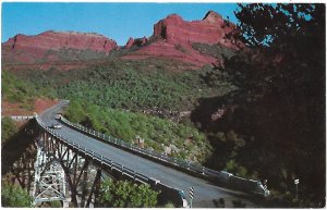 Midgley Bridge Sedona Oak Creek Canyon Arizona Highway 89A