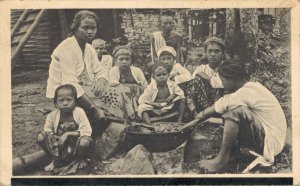 Indonesia - Zuid Sumatra Missie Aan ´t Feestmaa l Dutch East Indies 03.24