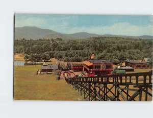 Postcard Skimobile And Base Station, White Mountains, New Hampshire