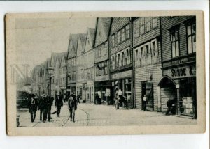 3105355 NORWAY Bergen Tyskebryggen Vintage PC