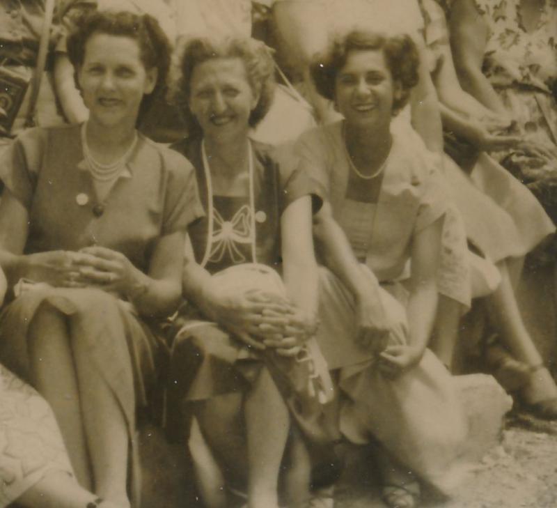 RPPC Tour Group at Morro Castle in Havana, Cuba - July 24 1951 - Caribbean