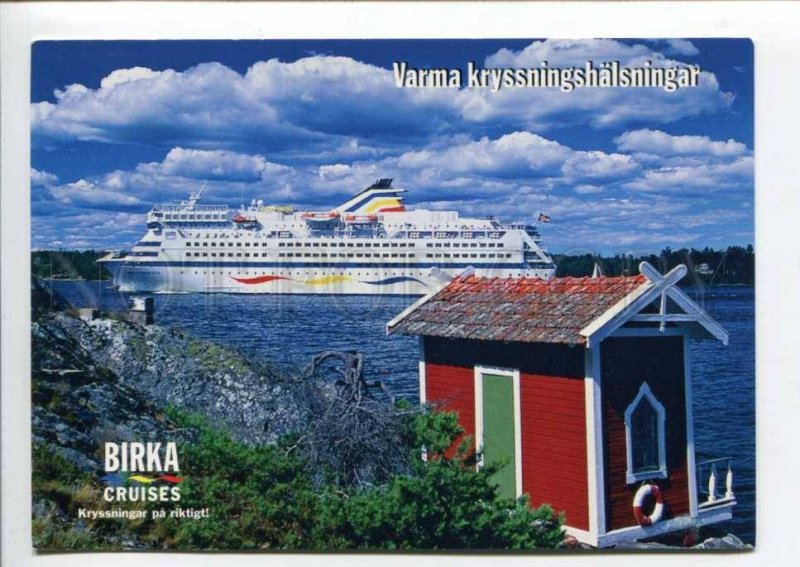 402248 BIRKA CRUISES ship Birka Princess Old RPPC