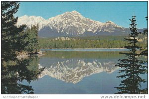 Canada Pyramid Mountain Jasper Alberta