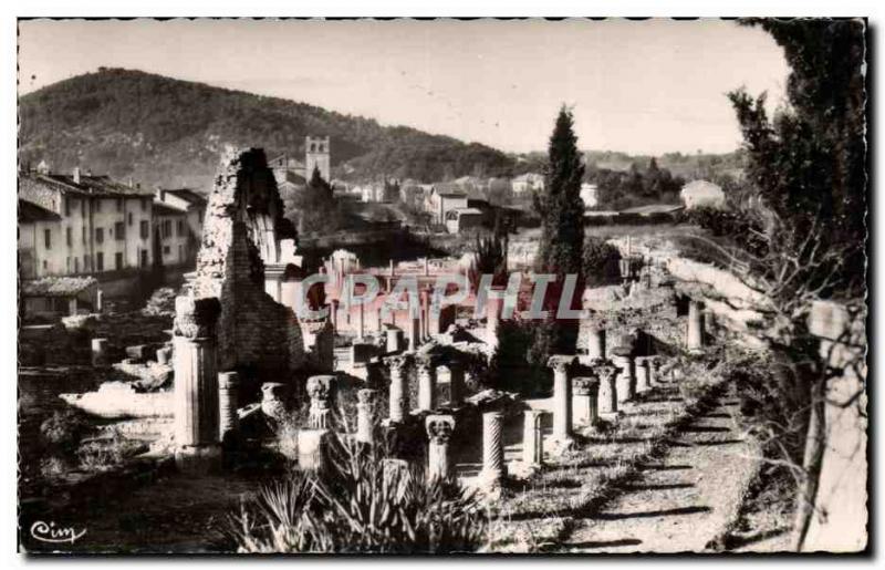 Postcard Modern Vaison la Romaine The portico