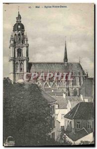 Old Postcard Hal Eglise Notre Dame