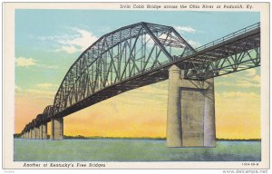 Irvin Cobb Free Bridge across the Ohio River at Paducah, Kentucky, 30-40s