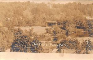 Franklin NH The Island Real Photo RPPC Postcard