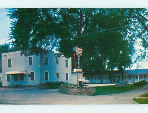 Unused Pre-1980 WOODS MOTEL Indianola Iowa IA s4427