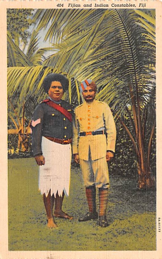 Fiji Fijian and Indian Constables Fijian and Indian Constables