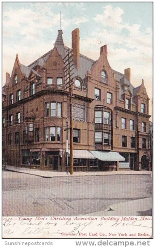 Young Men's Christain Association Building Malden Massachusetts 1906