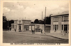 CPA CHATILLON La Poste et le Commisariat (1322965)