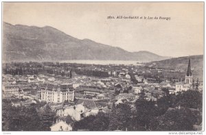 AIX-LES-BAINS Et Le Lac Du Bourget, Savoie, France, 1900-1910s