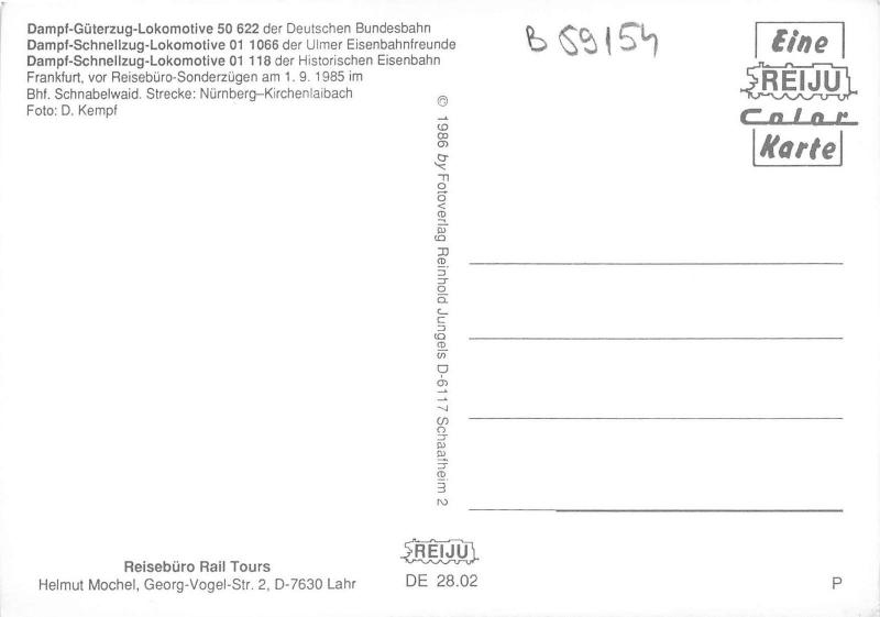 BC59154 Dampf Guterzug Lokomotive trains train