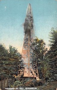 Torpedded Oil Well Warren, Pennsylvania PA  