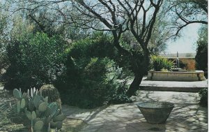 The Patio Garden at Tumacacori Church National Monument Arizona