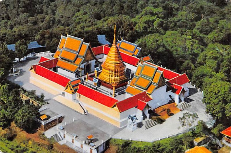 Wat Phra That Doi Suthep Raj Vora Viharn Chiengmai Thailand Unused 