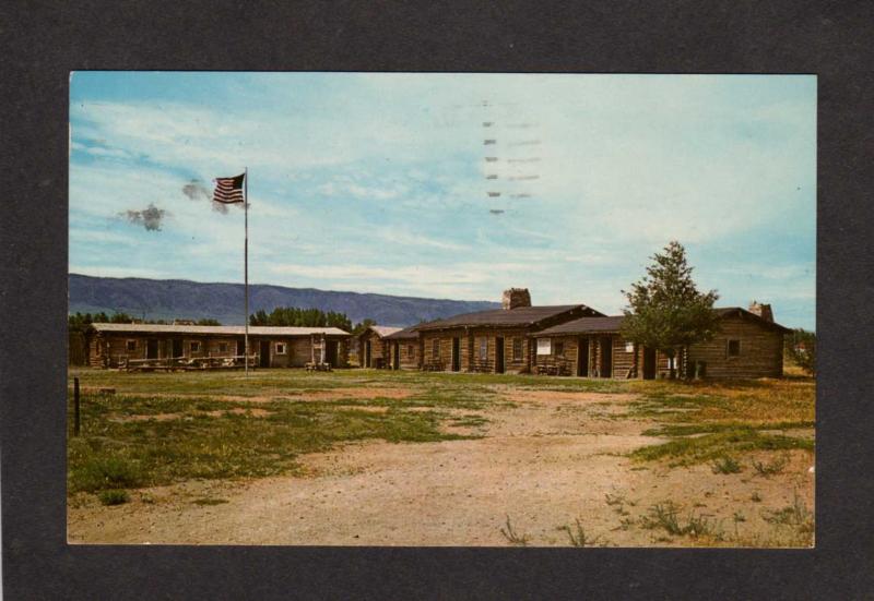 WY Old Fort Ft Caspar Military Post US Army Wyoming Postcard