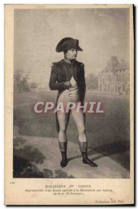 Old Postcard History Napoleon Bonaparte First Consul 1