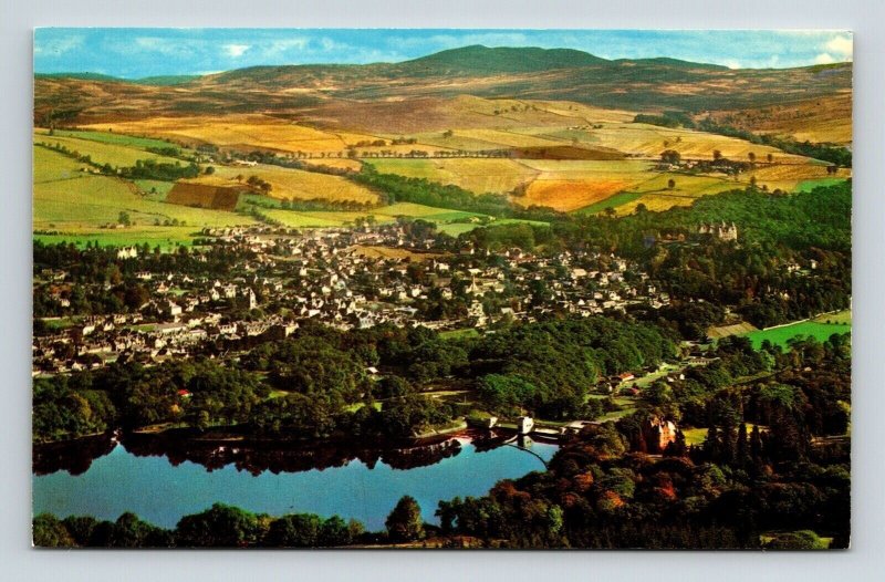 Pitlochry Loch Faskally Postcard UNP VTG St Ives Huntingdon Unused Vintage 