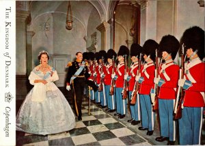 King Frederik, Queen Ingrid of Denmark Vintage Postcard D02