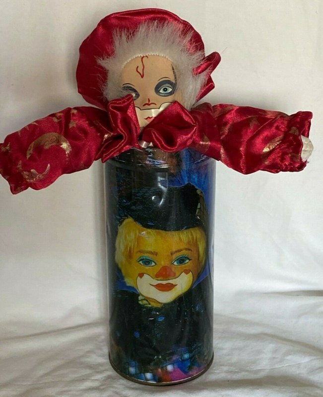 RED CLOWN IN A TIN (rmc)