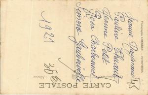 CPA AK carte photo PITHIVIERS 1921 liste des noms sur le dos (860550)
