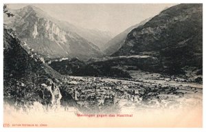 Switzerland  Meiringen gegen das Haslithal