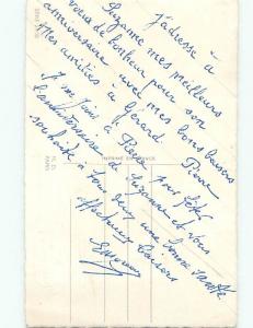 Very Old Foreign Postcard BEAUTIFUL FLOWERS SCENE AA4273