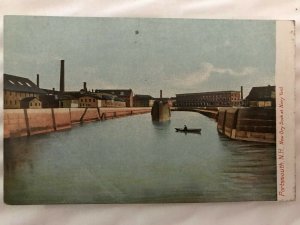 Vintage Postcard 1901-1907 New Dry Dock Navy Yard Portsmouth New Hampshire