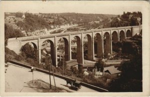 CPA DINAN Le Viaduc et la Coulee de la Rance (1148033)