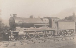 Highland Railway 4P Clan Class 4-6-0 Scottish Antique Train Real Photo Postcard