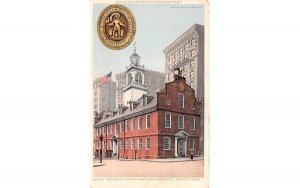 Old State House in Boston, Massachusetts from Washington St..