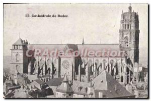 Postcard Old Cathedral of Rodez