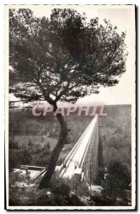 Old Postcard Roquefavour (B Rh) Aqueduc Summit