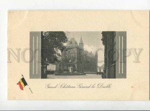 3138316 Flag Belgium Gand GHENT CASTLE CHATEAU Gerard le Diable