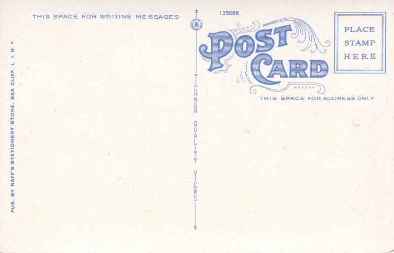 US    PC1878 SEA CLIFF FIRE DEPT., SEA CLIFF NY