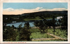 Lake Royer Blue Ridge Mountains Pennsylvania Vintage Postcard C036