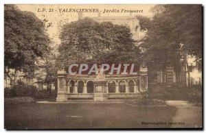 Valenciennes - Garden Froissart - Old Postcard