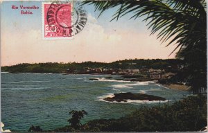Brazil Rio Vermelho Bahia Salvador Vintage Postcard C113