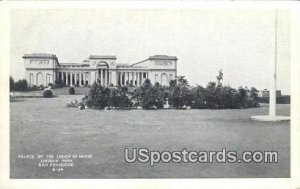 Palace of the Legion of Honor, Lincoln Park - San Francisco, CA