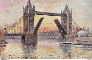 The Tower Bridge, London, PU-1911; TUCK 7278